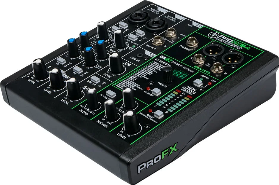 Микшерный пульт Mackie ProFX6v3+ (plus)