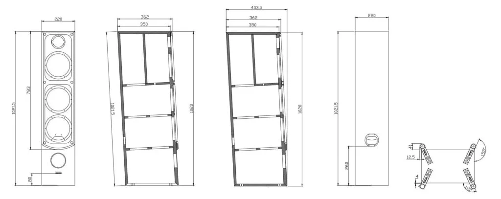 Напольная акустика TAGA Harmony Platinum F-100 v.4 Walnut