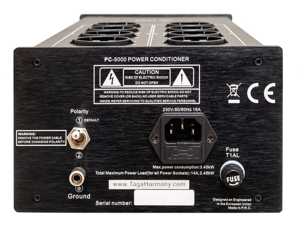Сетевой кондиционер Taga Harmony PC-5000 Black