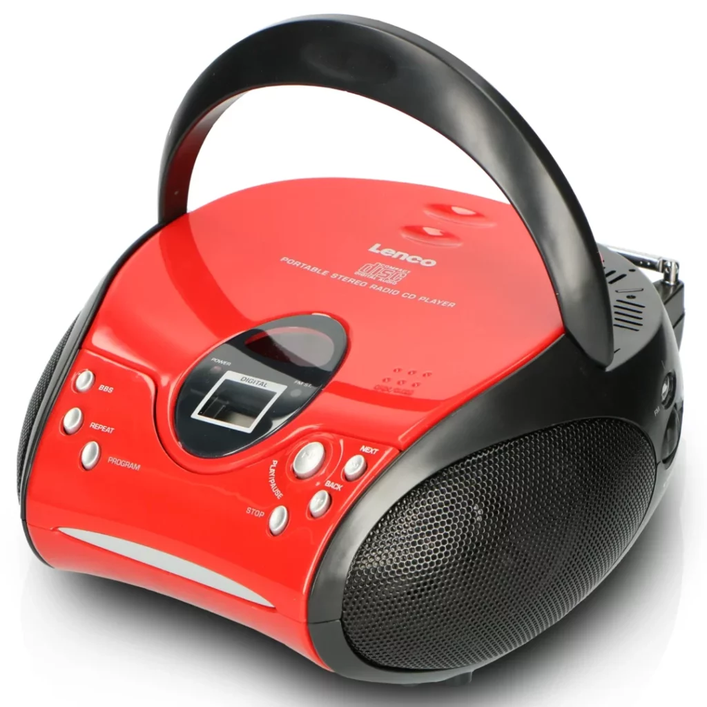 Бумбокс Lenco SCD-24 Red/Black