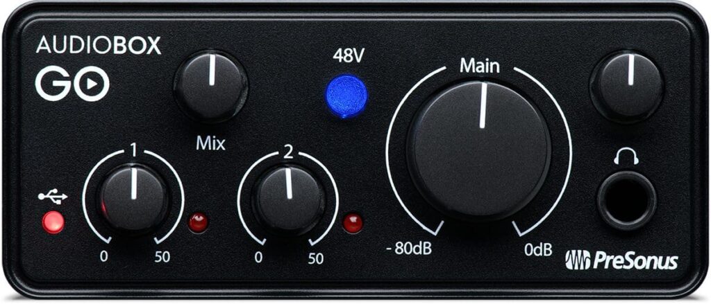 Аудиоинтерфейс PreSonus AudioBox GO