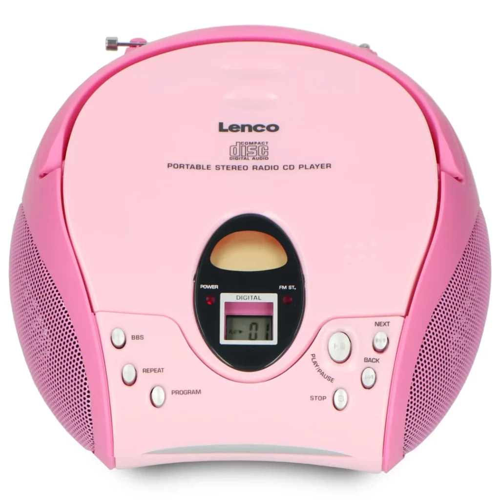 Бумбокс Lenco SCD-24 Pink