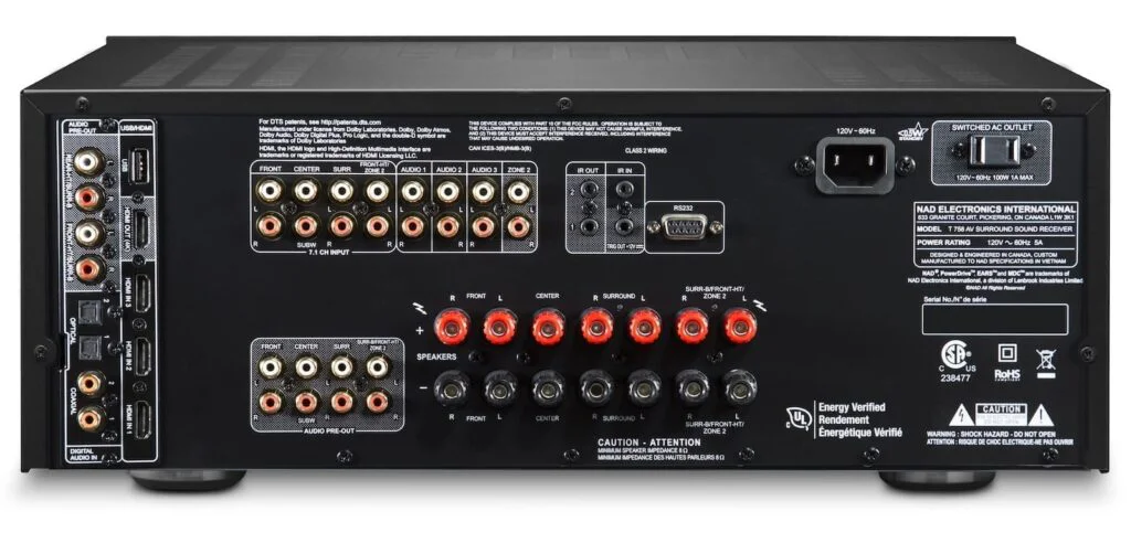 AV-ресивер NAD T 758 V3i