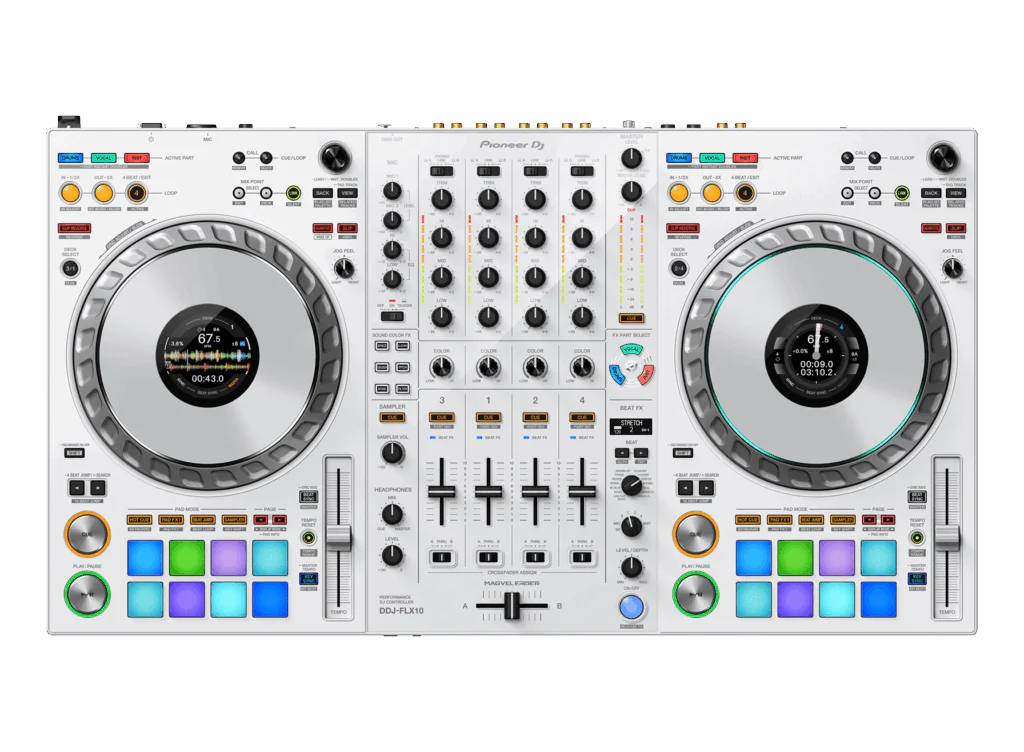 DJ-контроллер Pioneer DJ DDJ-FLX10 White