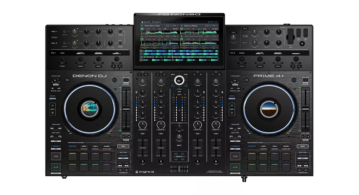 DJ-контроллер Denon DJ Prime 4+