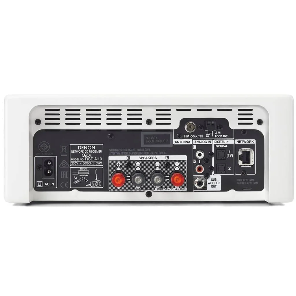 CD-ресивер Denon RCD-N11 White
