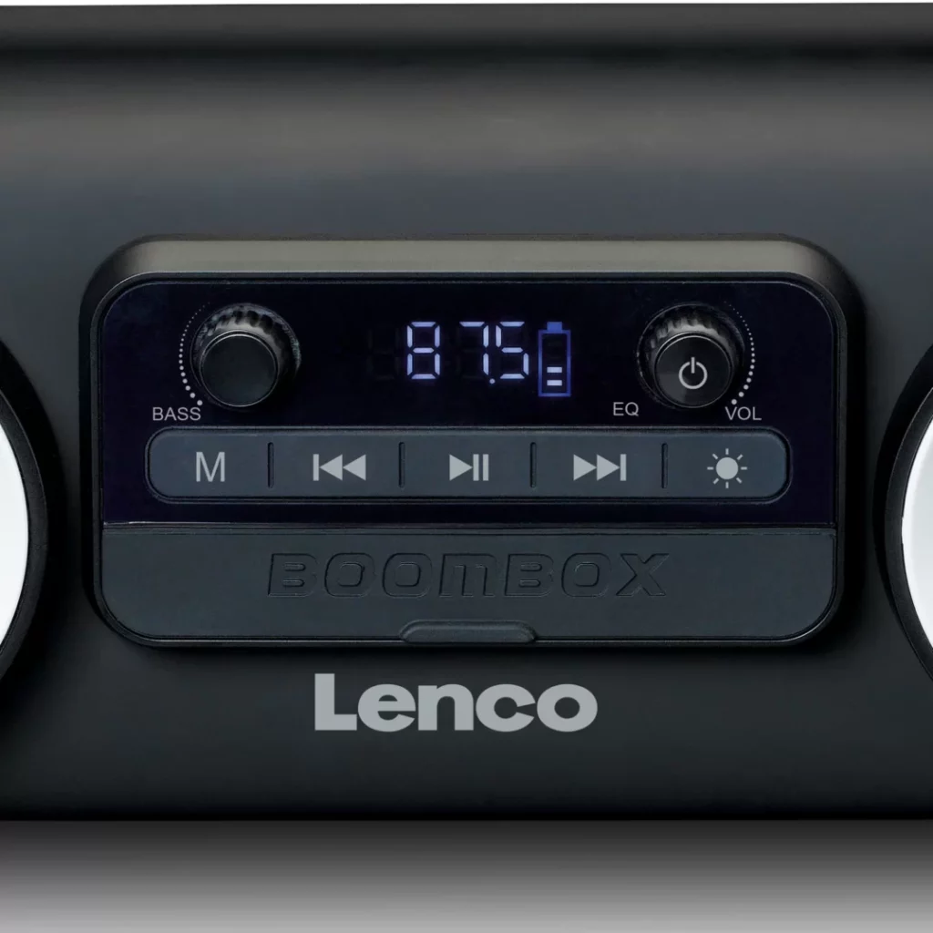 Портативная акустика Lenco SPR-100BK