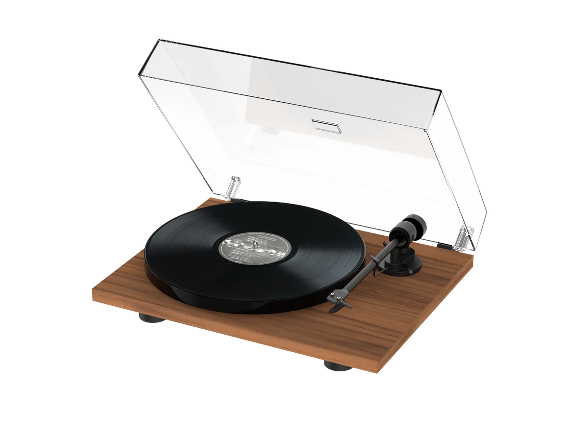 Виниловый проигрыватель Pro-Ject E1 Phono Walnut OM5e