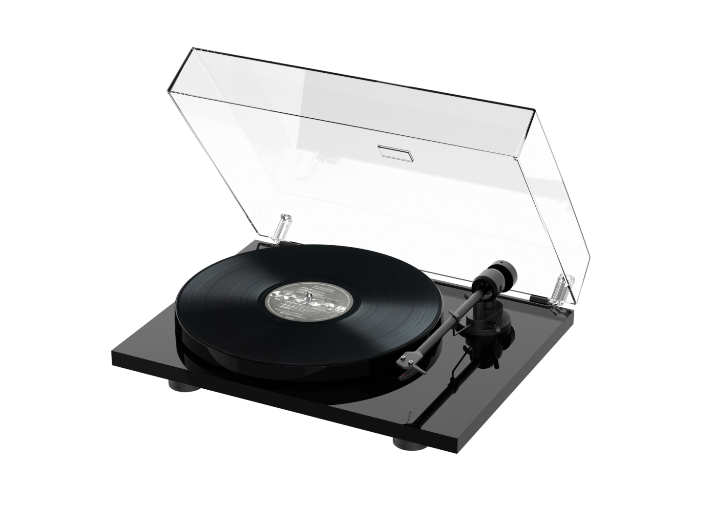 Виниловый проигрыватель Pro-Ject E1 Phono High Gloss Black OM5e