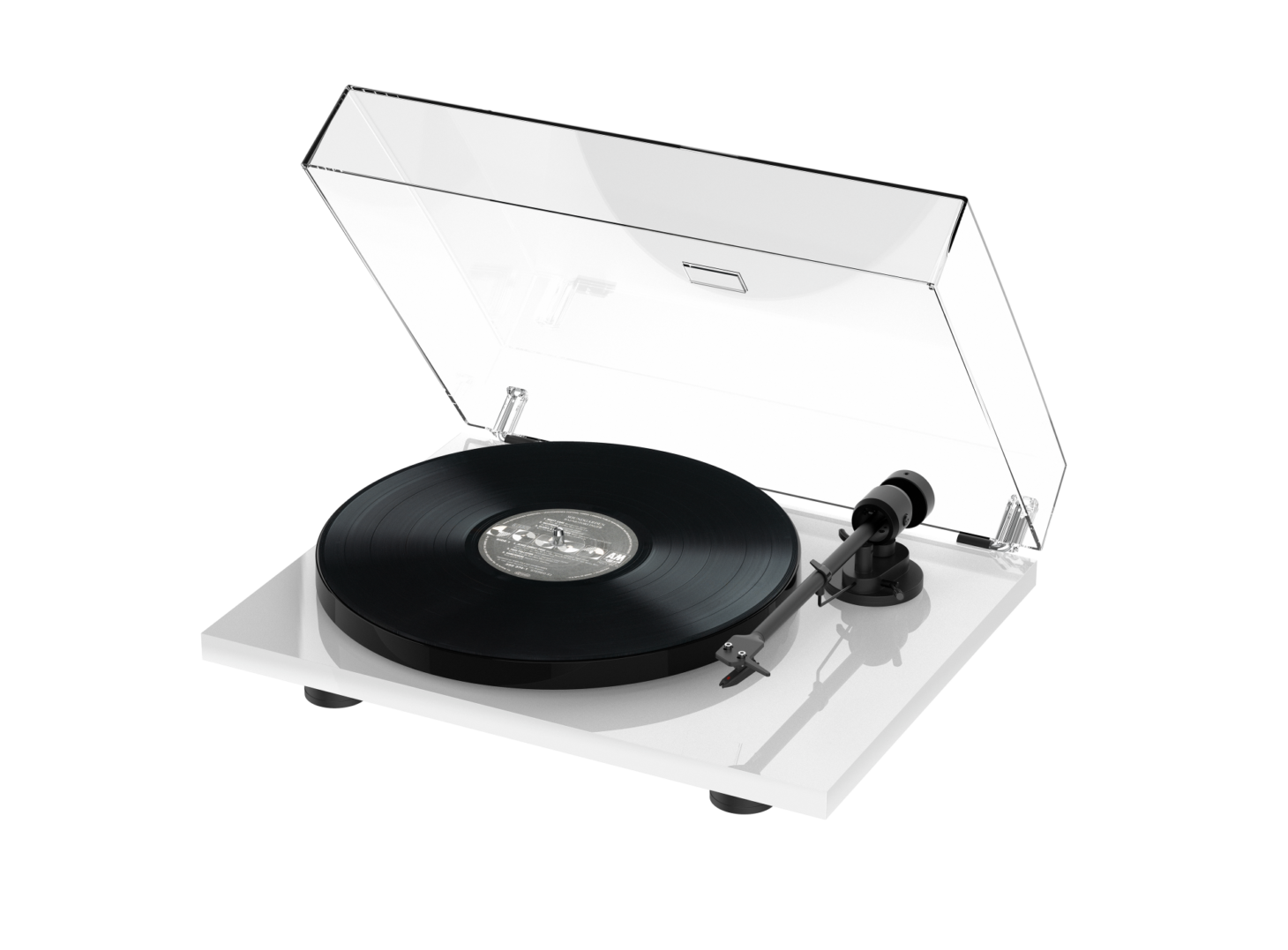 Виниловый проигрыватель Pro-Ject E1 Phono White OM5e