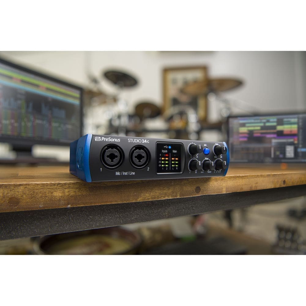Аудиоинтерфейс PreSonus Studio 24c