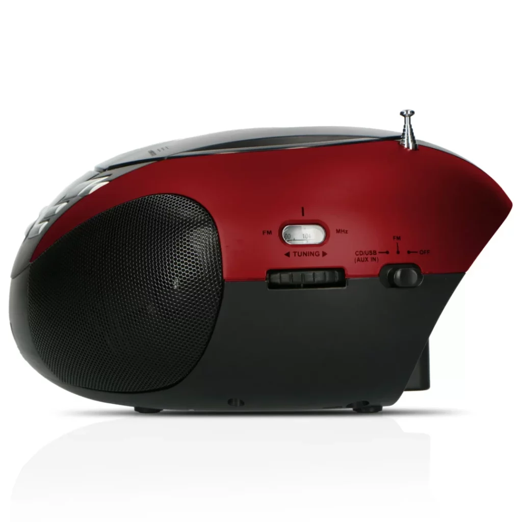 Бумбокс Lenco SCD-37 USB Red