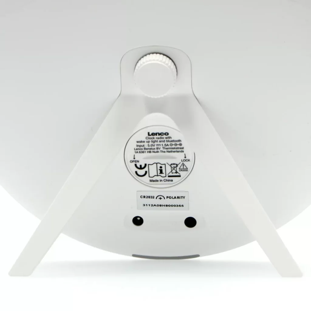 Умные радиочасы с подсветкой Lenco CRW-4GY