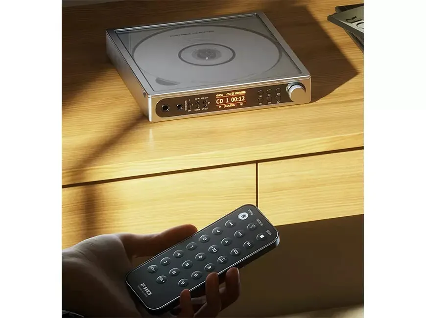 Портативный CD-плеер FiiO DM15 R2R Silver