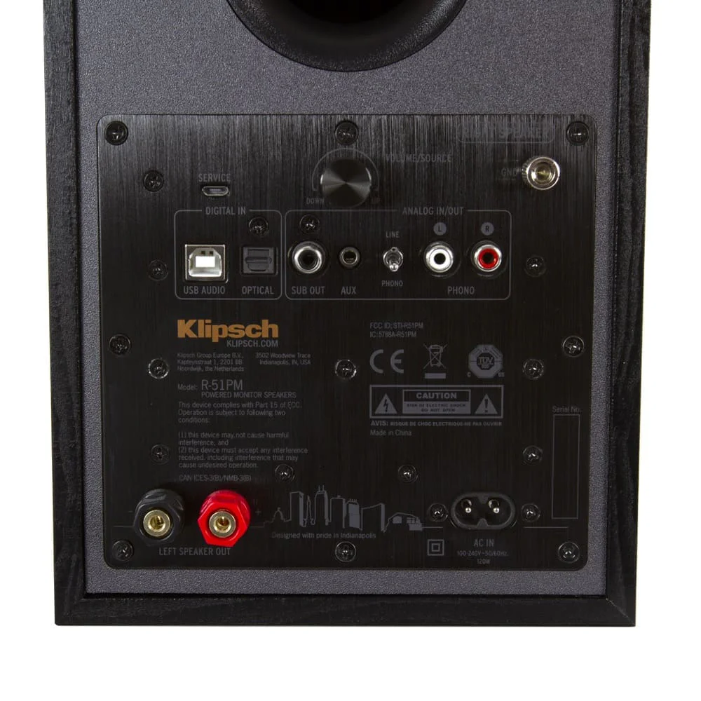 Полочная активная акустика Klipsch R-51PM