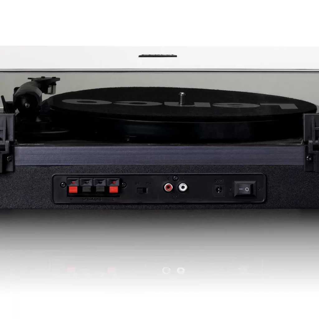 Виниловый проигрыватель Lenco LS-301BK