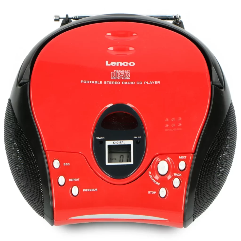 Бумбокс Lenco SCD-24 Red/Black