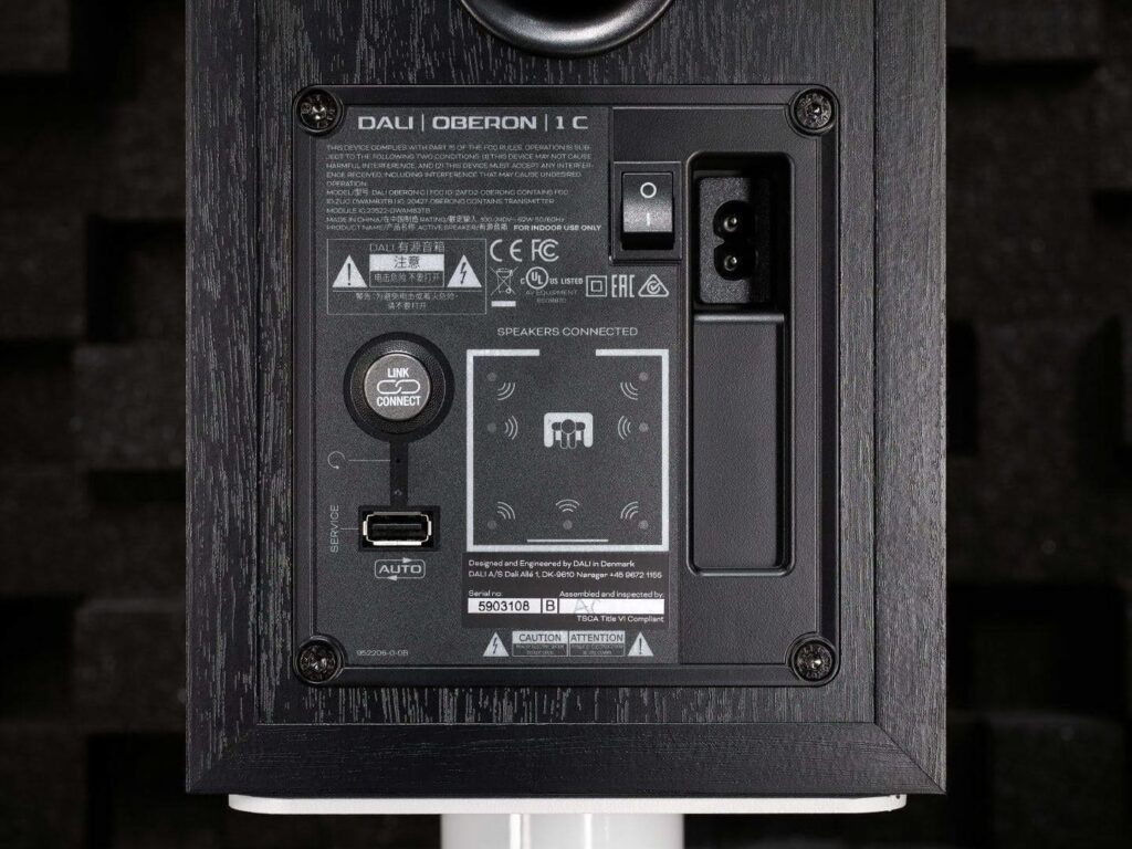 Полочная акустика Dali Oberon 1 C Black Ash