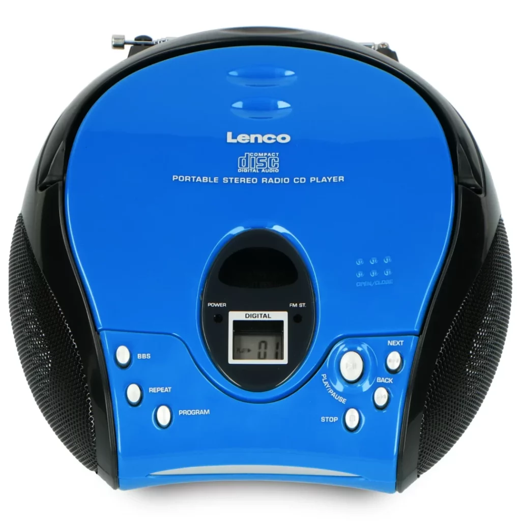 Бумбокс Lenco SCD-24 Blue/Black