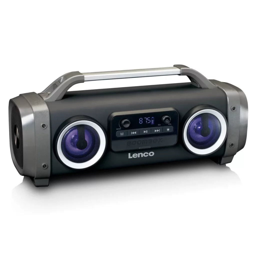 Портативная акустика Lenco SPR-100BK