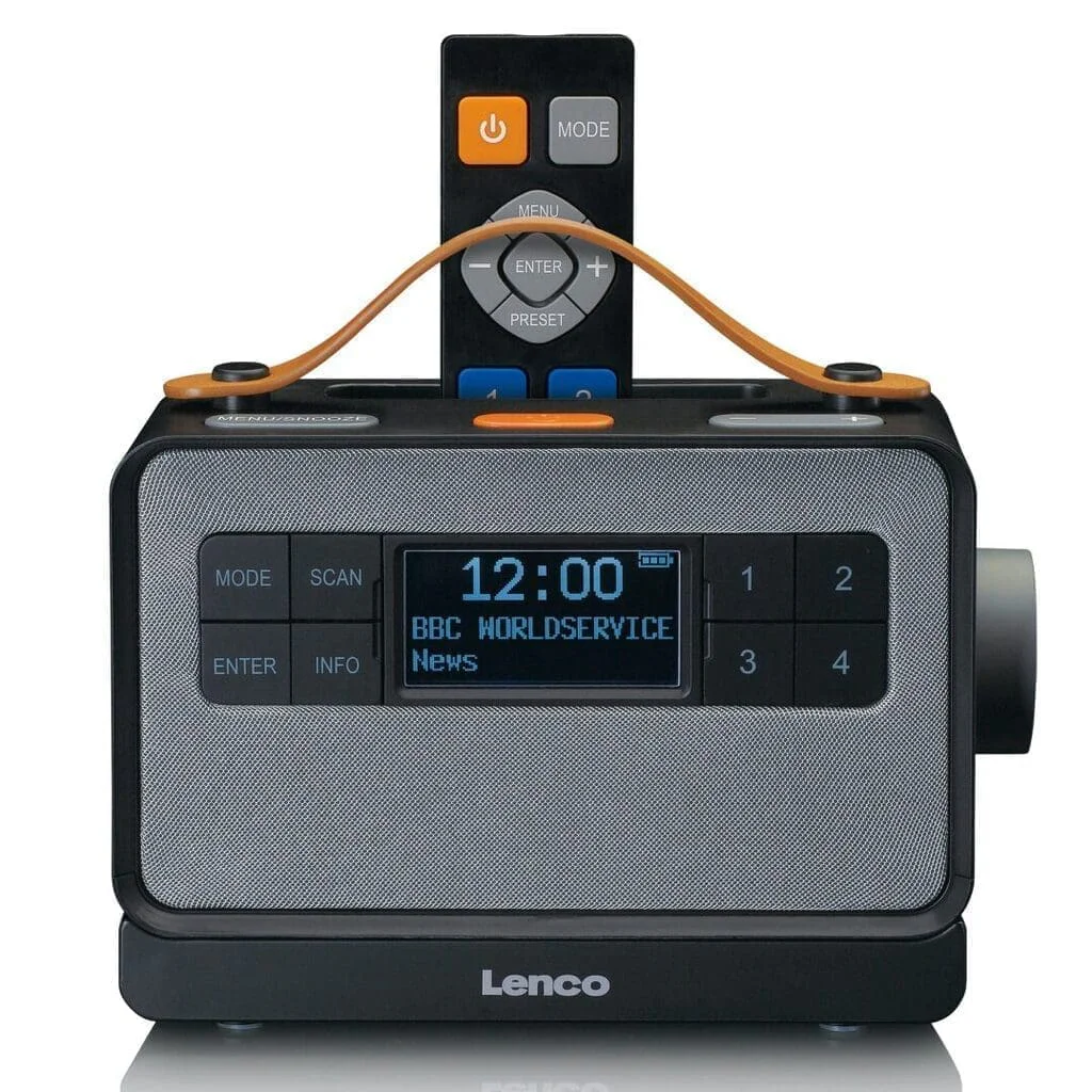 Портативное FM-радио Lenco PDR-065BK