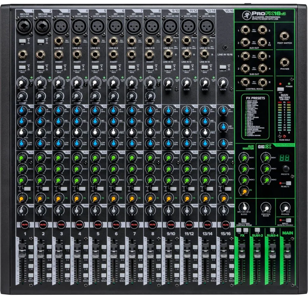 Микшер Mackie ProFX16v3