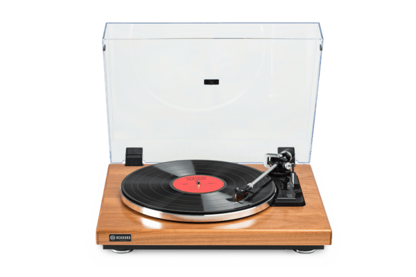 Проигрыватель винила REKKORD Audio F400 Cherry Wood Veneer (2M Red)