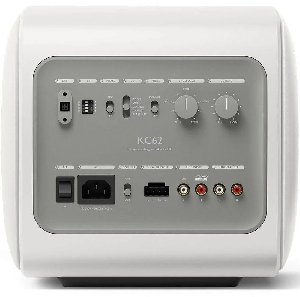 Cабвуфер KEF KC62 Mineral White