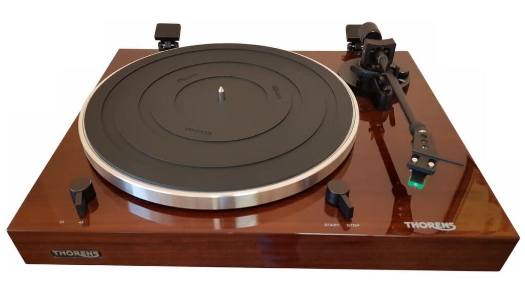 Проигрыватель винила Thorens TD-202 (TP71, AT95E) High Gloss Walnut