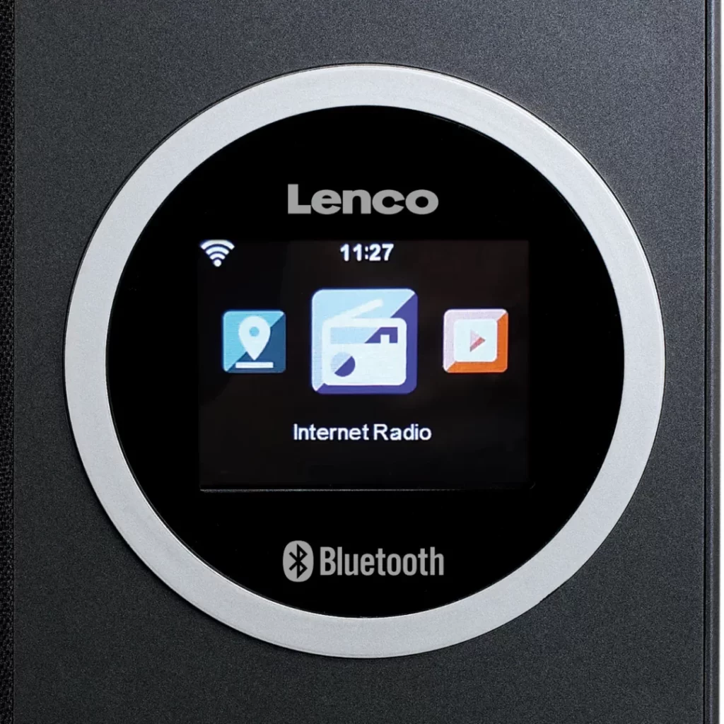 Интернет, FM радио Lenco DIR-70BK