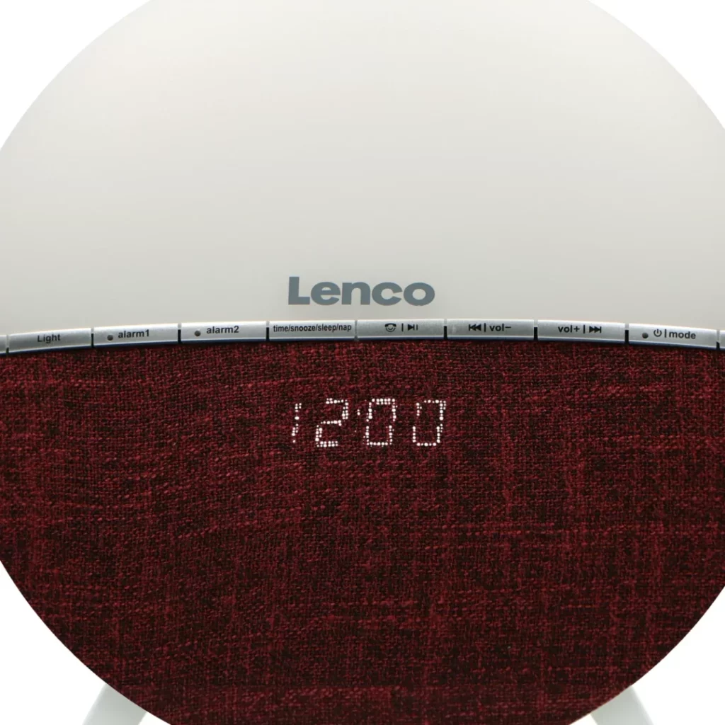 Умные радиочасы с подсветкой Lenco CRW-4BY