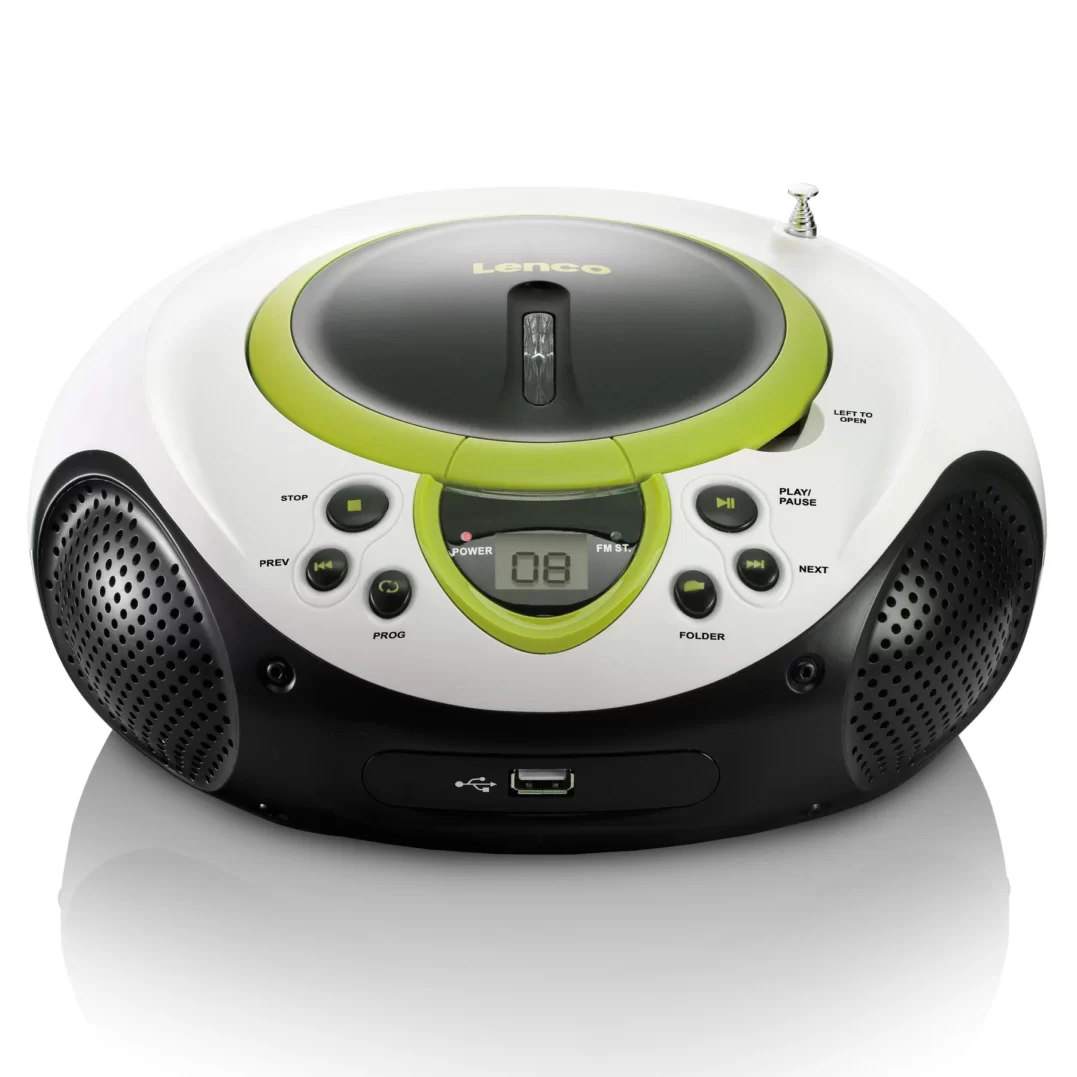 Бумбокс Lenco SCD-38 USB Green