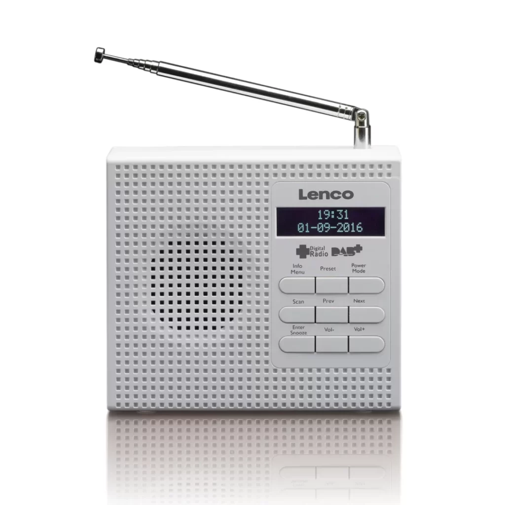Портативное FM-радиo Lenco PDR-020WH