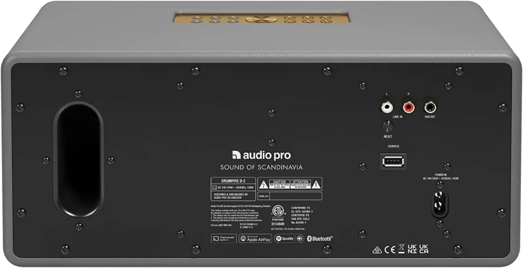 Мультирум акустика Audio Pro Drumfire D-2 Grey