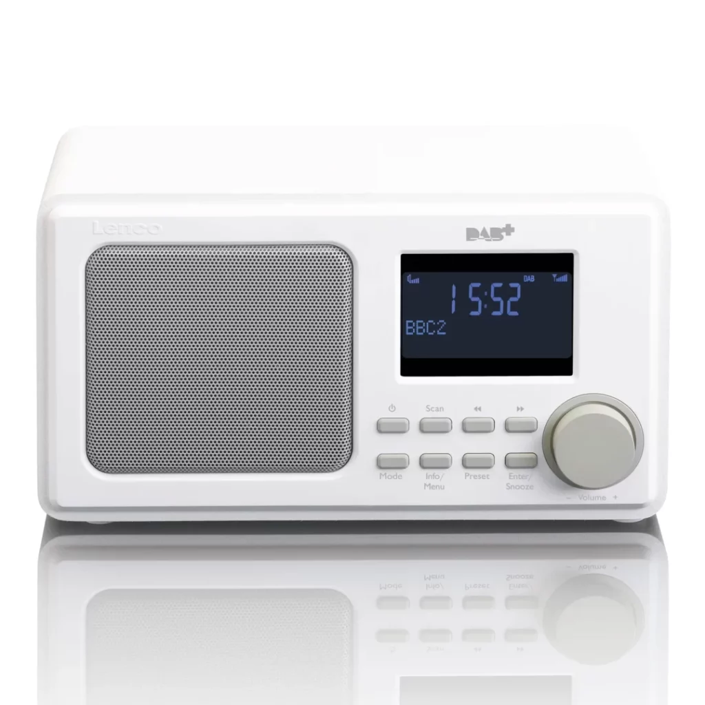 FM-радиo Lenco DAR-010WH