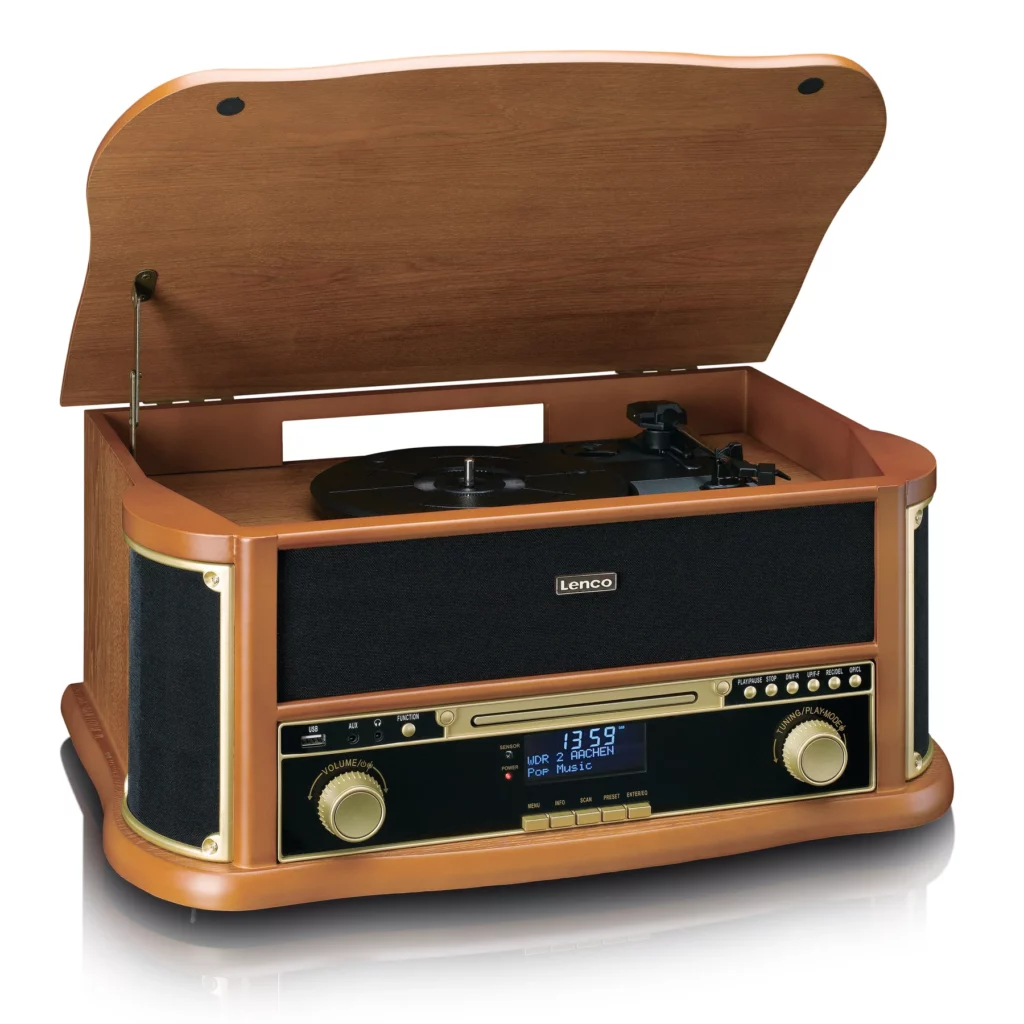Музыкальный центр Lenco Classic Phono TCD-2571WD