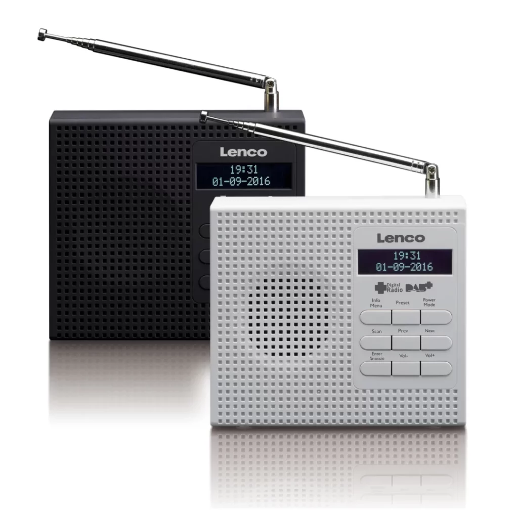 Портативное FM-радиo Lenco PDR-020WH