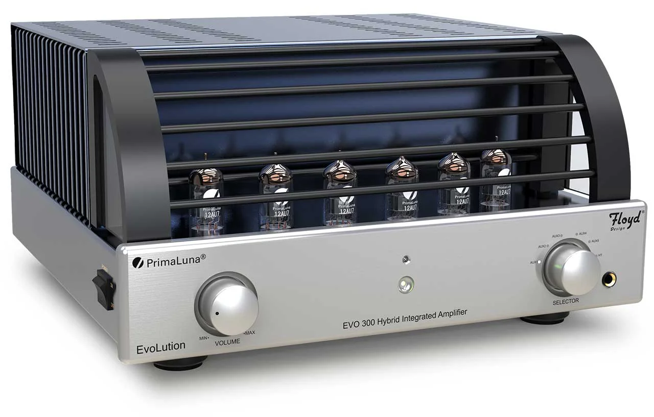 Гибридный интегрированный усилитель PrimaLuna EVO 300 Hybrid Integrated Silver