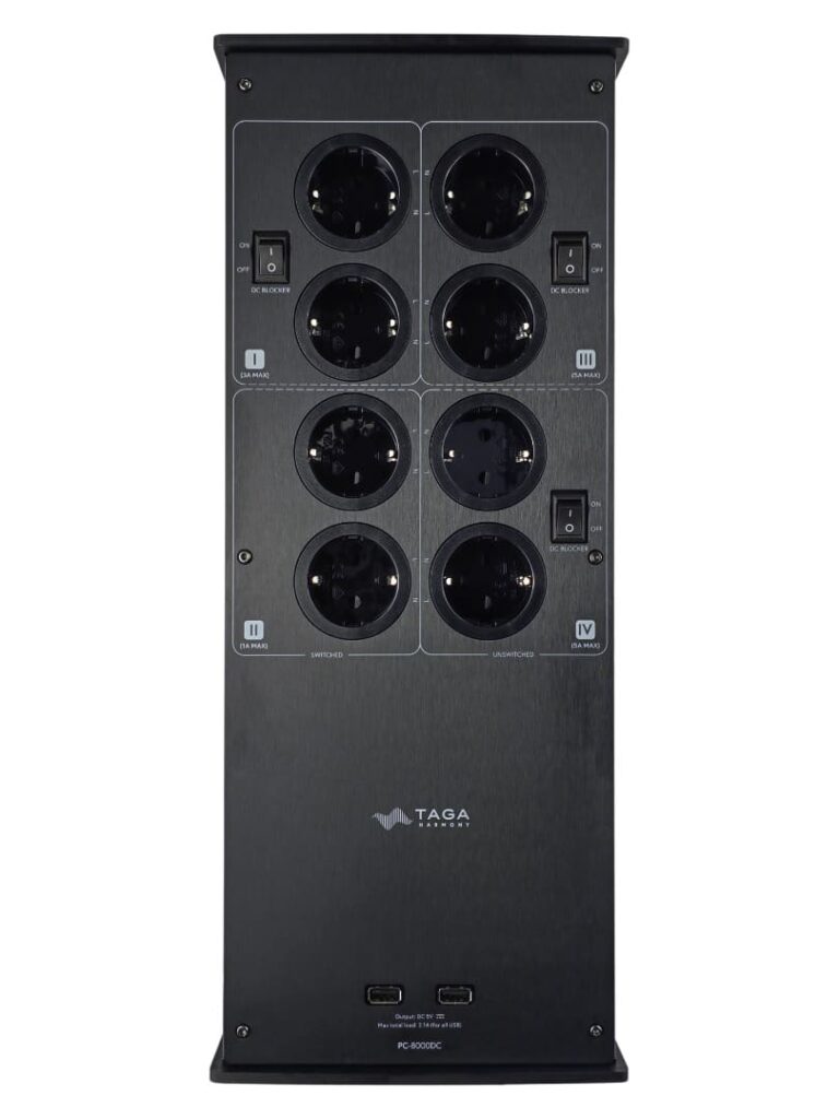 Сетевой кондиционер TAGA Harmony PC-8000DC Black