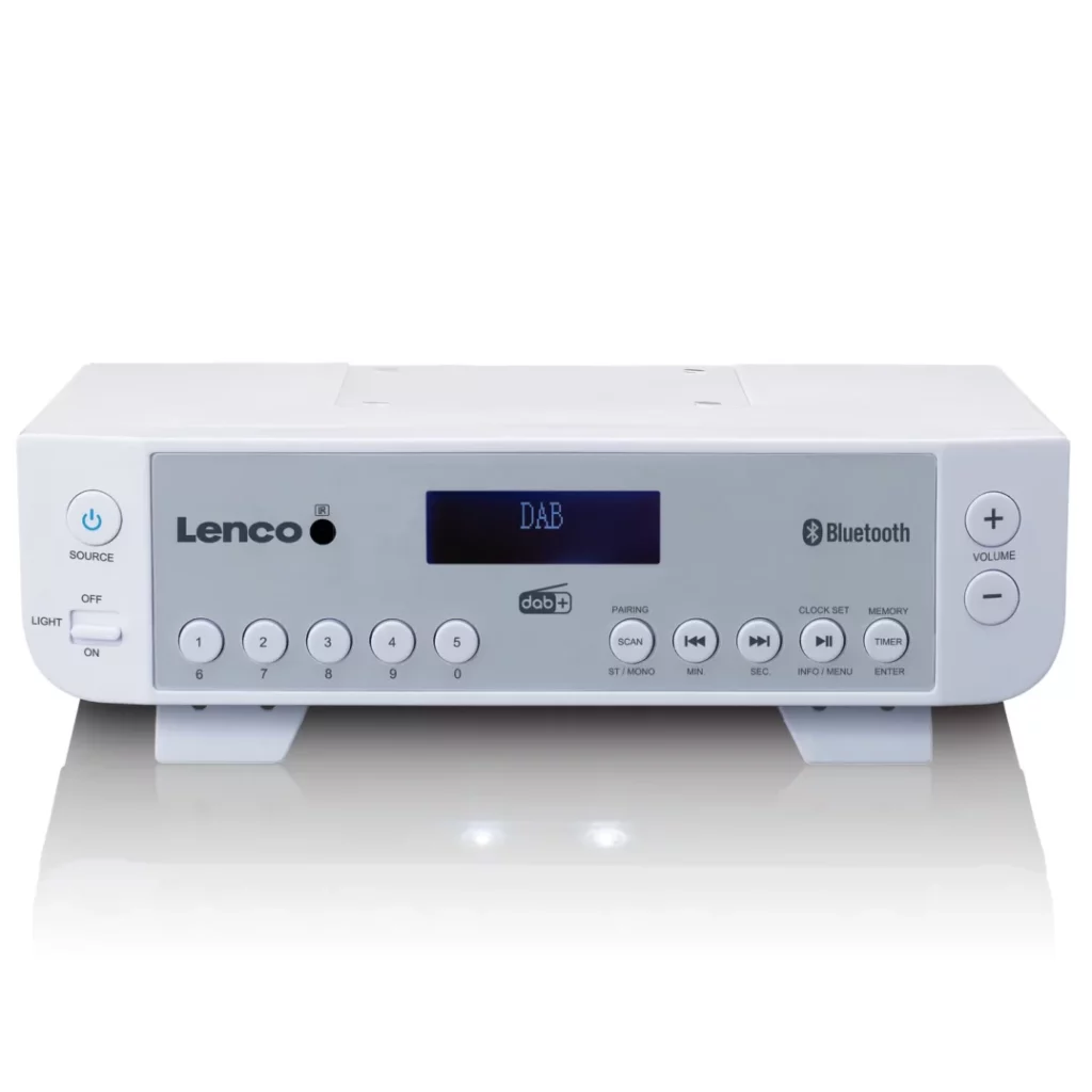 Кухонное FM-радио Lenco KCR-200WH