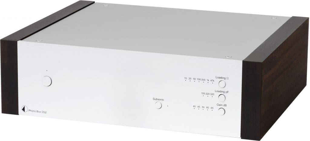 Фонокорректор Pro-Ject Phono Box DS2 (Silver/Eucalyptus)