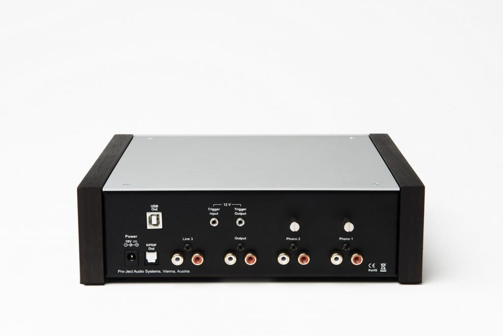 Фонокорректор Pro-Ject Phono Box DS2 USB (Silver/Eucalyptus)