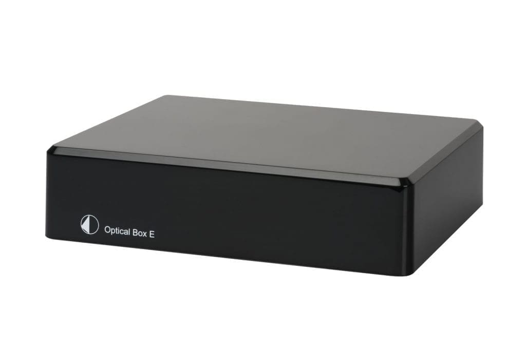 Фонокорректор Pro-Ject Optical Box E Phono (Black)