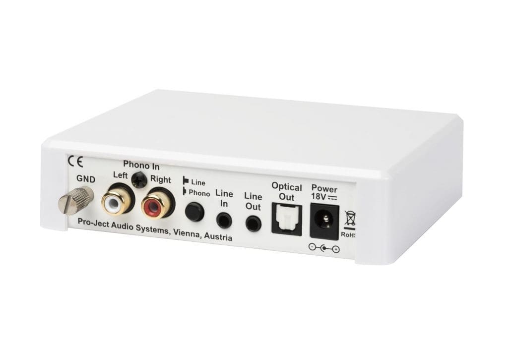 Фонокорректор Pro-Ject Optical Box E Phono (White)