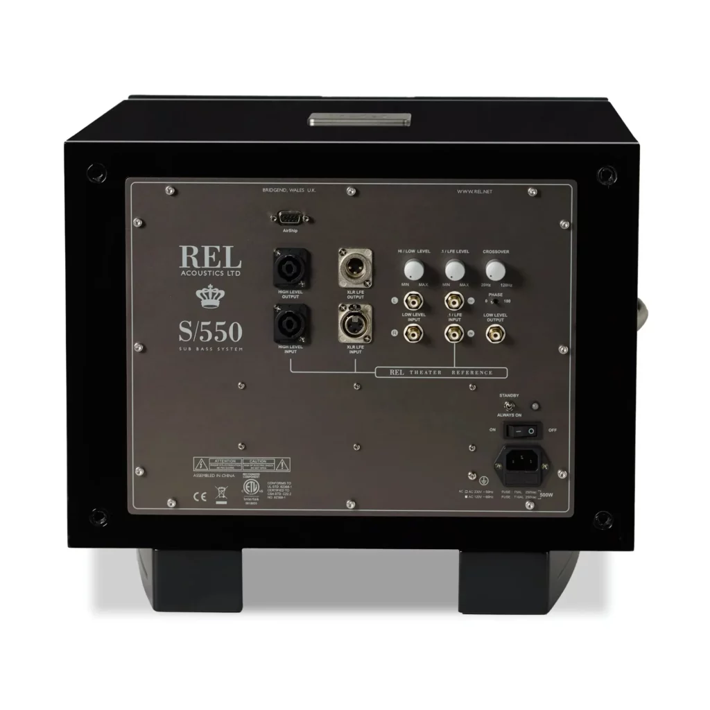 Сабвуфер активный REL S550 Black