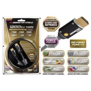 HDMI кабель MONSTER CABLE MC1200HDEXS-1м (Art. No. 140465)