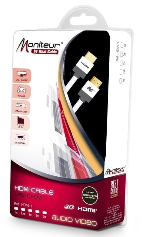 HDMI кабель Real Cable HDMI-1 (1.0m)