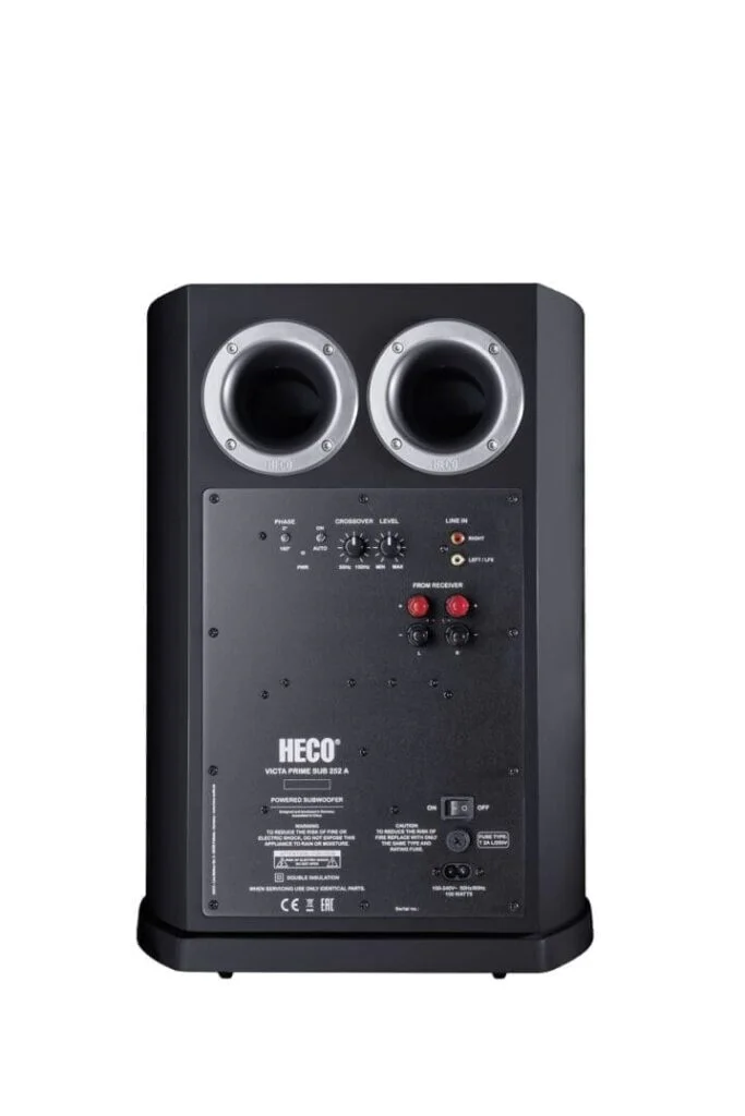 Сабвуфер активный Heco Victa Elite Sub 252 black