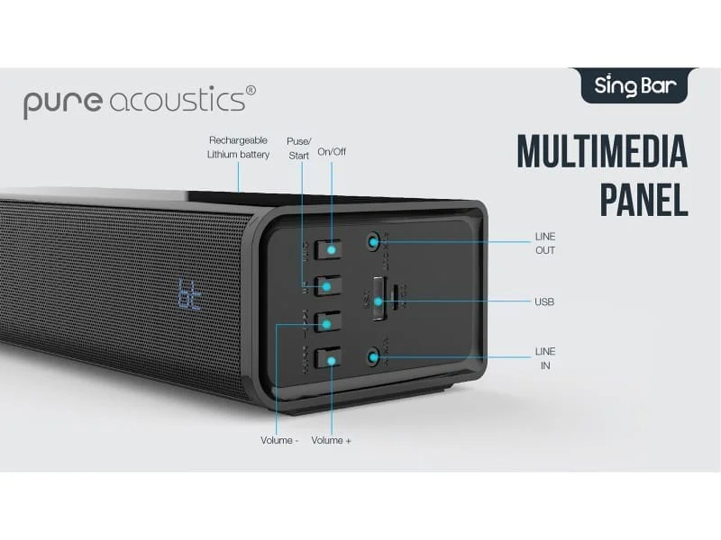 Саундбар-караоке Pure Acouctics Sing Bar