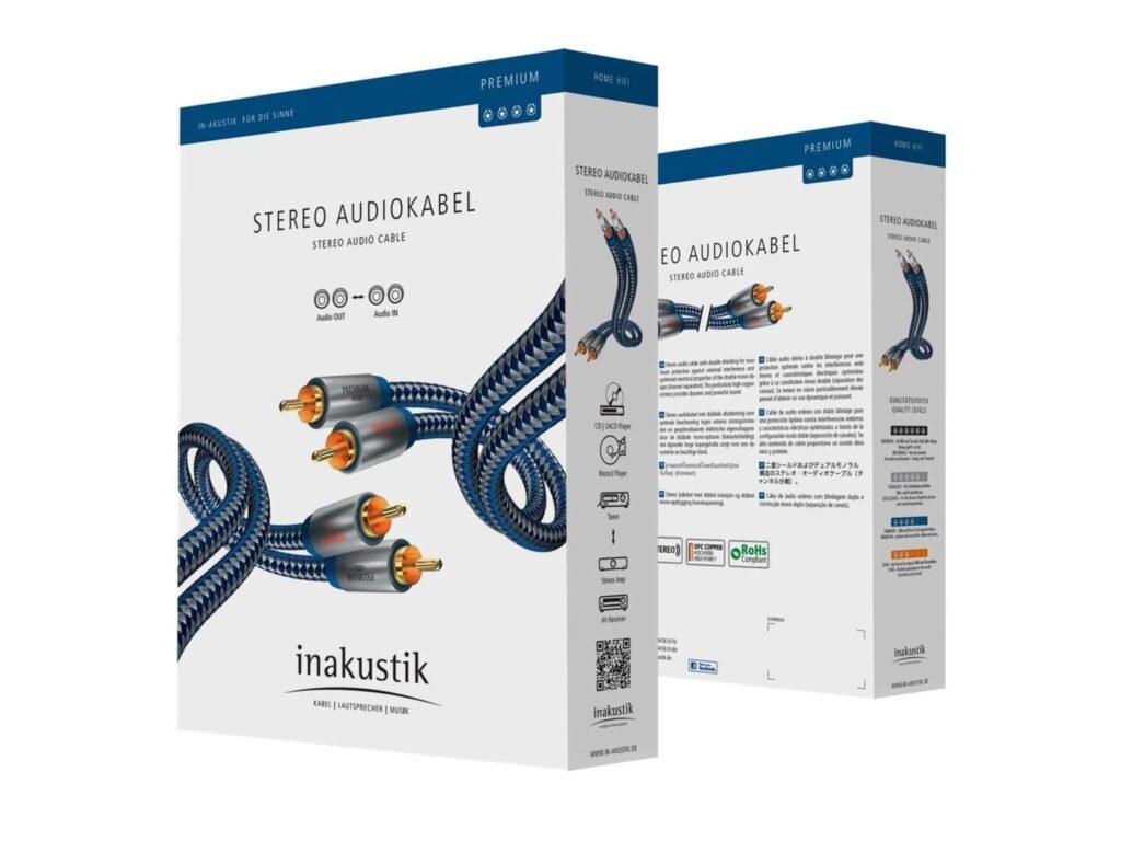 In-Akustik Premium Audio Cable RCA 3m